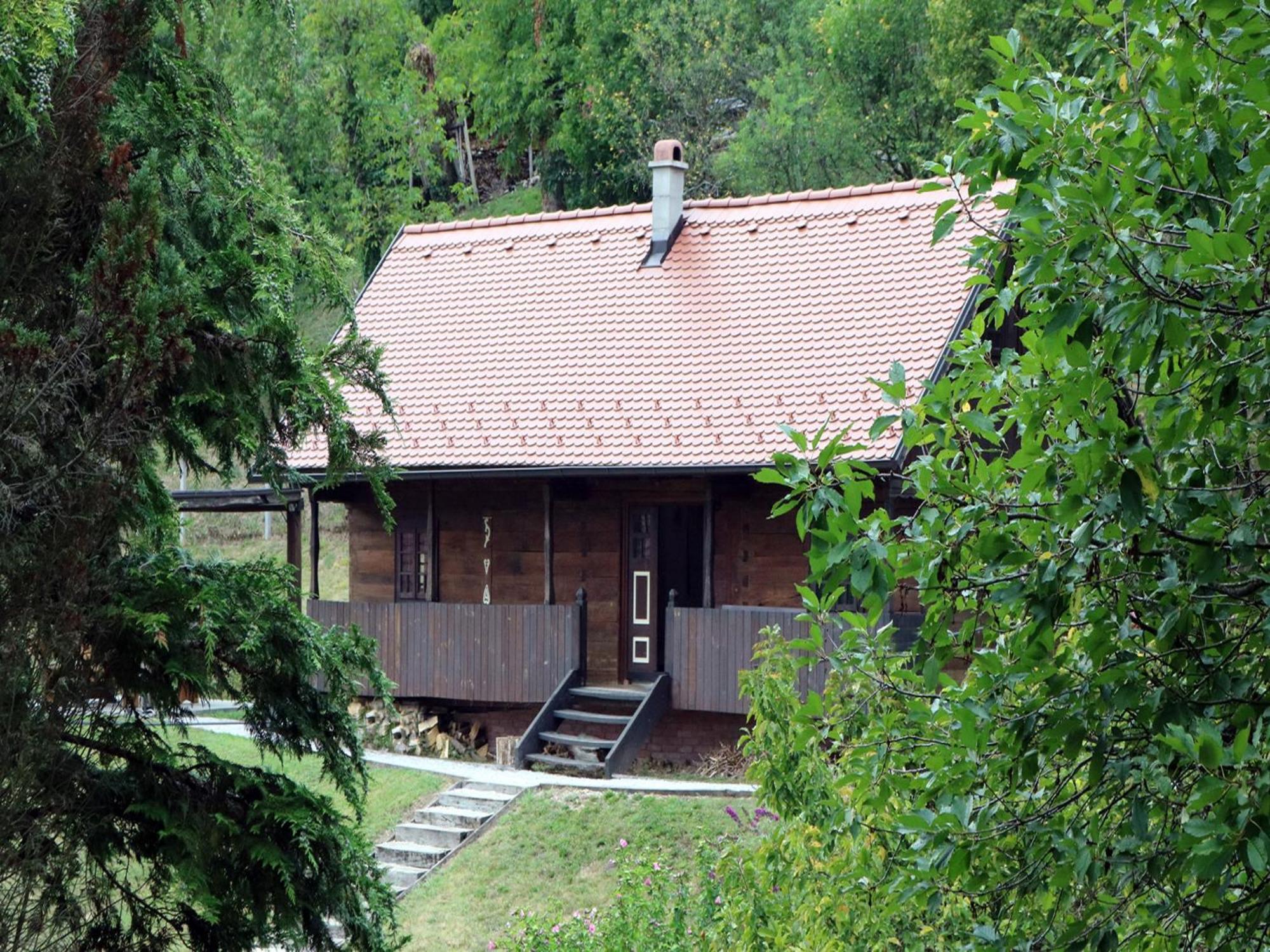 Tradicionalna Zagorska Drvena Kuca Stara Murva Тухельське Топліце Екстер'єр фото